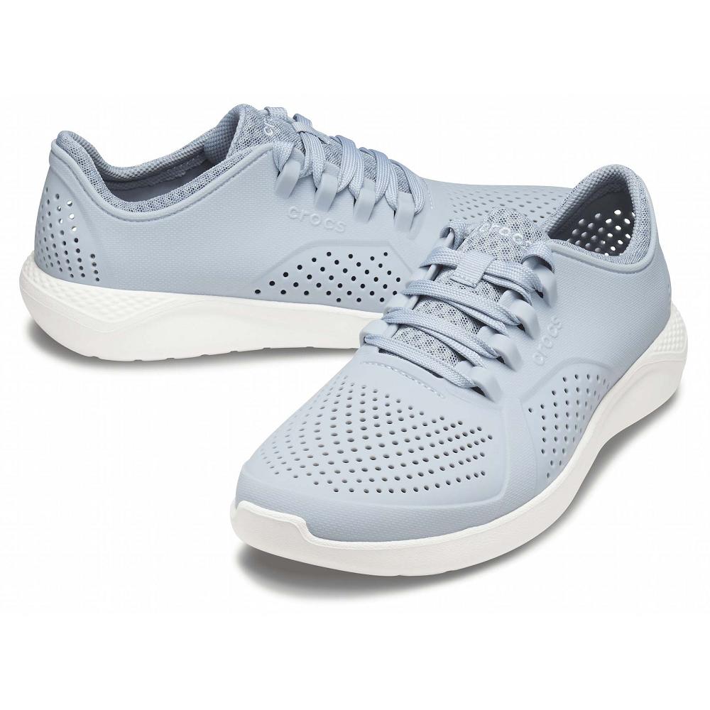 Grey Men's Crocs LiteRide™ Pacer Sneakers | NZ 1302WNBY
